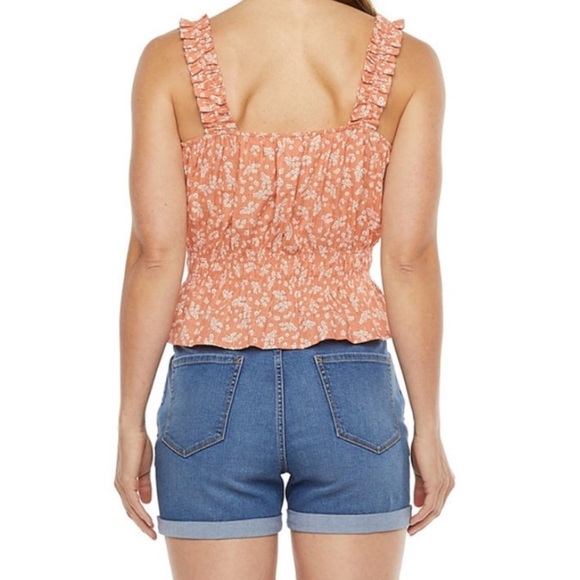 😍NEW| Women’s Square Neck Floral Sleeveless Tank Top - Picture 3 of 7